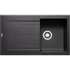 DELINIA Lavello integrato 1 vasca in granito nero DELINIA Alazia L 50 x L 86 cm