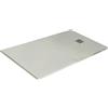 Leroy Merlin Piatto doccia in resina Strato bianco L 140 x L 70 x H 2.8 cm effetto pietra