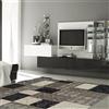 Leroy Merlin Tappeto Modern kilim in acrilico grigio L 230 x L 160 cm
