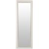 BUBOLA&NAIBO Specchio Madeline rettangolare in legno bianco 53.4 x 155 cm