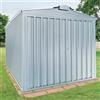 SAPIL Garage acciaio Boston SAPIL, con porta battente 14.97 m², Sp 0.4 mm