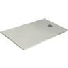 Leroy Merlin Piatto doccia in resina Strato bianco L 140 x L 80 x H 2.8 cm effetto pietra