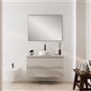 Leroy Merlin Mobile da bagno sospeso con top Pull L100 H57 P46,5 cm taupe