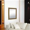 Leroy Merlin Specchio Matteo rettangolare in legno oro foglia 68 x 88 cm