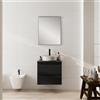 Leroy Merlin Mobile Pull L60 H55 P45 grafite opaco laccato 2 cassetti a chiusura ammortizzata e TOP, piedini non inclusi