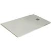 Leroy Merlin Piatto doccia in resina Strato bianco L 140 x L 90 x H 2.8 cm opaco effetto pietra