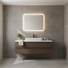 Leroy Merlin Specchio con illuminazione integrata bagno rettangolare L 80 x H 70 x P 3 cm