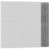 FERRO BULLONI Rotolo di rete metallica saldato FERRO BULLONI Electrozinc argento L 25 x H 1 m, maglia L13x13H mm