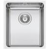 PYRAMIS Lavello sottotop 1 vasca in inox argento PYRAMIS Lume L 40 x L 34 cm
