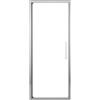 Leroy Merlin Porta doccia battente L 92-96 cm x H 195 cm per nicchia in vetro trasparente SP. 6 mm, profilo lucido cromo, serie Record