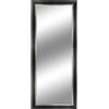 Leroy Merlin Specchio rettangolare in legno nero 62 x 162 cm