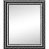 Leroy Merlin Specchio rettangolare in legno nero 92 x 132 cm