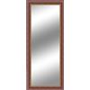 Leroy Merlin Specchio rettangolare in legno noce scuro 62 x 162 cm