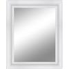 Leroy Merlin Specchio rettangolare in legno bianco 92 x 132 cm