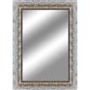 Leroy Merlin Specchio Medea rettangolare in legno argento 98 x 138 cm