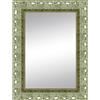 Leroy Merlin Specchio rettangolare in legno argento 100 x 140 cm
