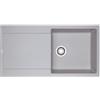 Franke Lavello integrato 1 vasca in alluminio argento FRANKE Maris L 50 x L 97 cm, reversibile