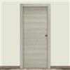 Leroy Merlin Porta interna scorrevole Flint in MDF colore rovere grigio, L 60 x H 200 cm, apertura reversibile