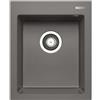 PYRAMIS Lavello integrato 1 vasca in granito grigio PYRAMIS Voyager L 50 x L 41 cm