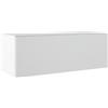 VISOBATH Mobile da bagno sospeso sotto lavabo L 100 x H 35 x P 45 cm bianco laccato opaco, 1 cassetto VISOBATH element