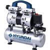 Hyundai Compressore silenziato HYUNDAI OIL FREE 6 l, 1 hp, 8 bar