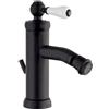 JACUZZI RUBINETTERIA Rubinetto per bidet getto laminare cristallino Opera JACUZZI RUBINETTERIA nero opaco