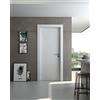 Leroy Merlin Porta interna a battente Venezia25 in legno di abete colore bianco, L 80 x H 210 cm, apertura reversibile
