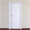 Leroy Merlin Porta interna a battente Pearl in MDF colore bianco, L 80 x H 210 cm, apertura reversibile