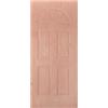 Yale Pannello per porta blindata Okoumè impiallacciato prodotto senza rivestimento noce L 80 x H 210 cm, Sp 14 mm