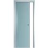 Leroy Merlin Porta scorrevole in vetro, L 70 x H 210 cm, bianca, apertura reversibile SIRIO/FENICE