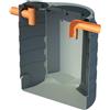 Leroy Merlin Fossa imhoff 1500 per 7 abitanti equivalenti in polietilene 1272 L