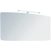 PELIPAL Specchio Contea rettangolare 120 x 70 cm