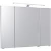 PELIPAL Pensile con luce Solitaire PELIPAL bianco lucido L 120 x H 70 x P 32 cm