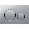 Geberit Placca di comando per wc sospeso GEBERIT SIGMA20 satinato/cromo