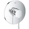 Grohe Rubinetto per doccia getto laminare cristallino monocomando Essence cromo lucido GROHE