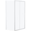 SIRO Pannello laterale per box doccia Record L 70 x H 195cm, Sp. 6 mm vetro smerigliato profilo in alluminio