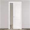 Leroy Merlin Porta interna scorrevole Polaris in legno colore bianco, L 60 x H 210 cm, apertura reversibile