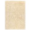 Leroy Merlin Tappeto Shaggy plush in polipropilene bianco L 200 x L 140 cm