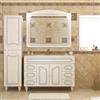 BADEN HAUS Mobile bagno da terra con lavabo L 120 x H 83 x P 49 cm decape' per vasca centrale Caravaggio