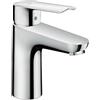Hansgrohe Rubinetto per lavabo a canna bassa getto laminare cristallino Logis E70 cromato lucido HANSGROHE H 15 cm