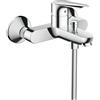 Hansgrohe Rubinetto per vasca getto laminare cristallino Logis E per muro cromo HANSGROHE