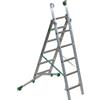 FACAL Scala a sfilo FACAL Super Prima in alluminio 2 rampe da 6 gradini portata massima 150 kg EN 131 per lavori fino a 3.5 m
