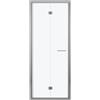 Leroy Merlin Porta doccia pieghevole L 67-71 cm x H 195 cm per nicchia in vetro smerigliato SP. 6 mm, profilo lucido cromo, serie Record