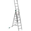 FACAL Scala a sfilo FACAL Super Prima in alluminio 3 rampe da 7 gradini portata massima 150 kg EN 131 per lavori fino a 6 m