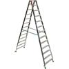 FACAL Scala FACAL doppia Dupla in alluminio 11 gradini portata massima 150 kg EN 131 per lavori fino a 4.24 m