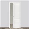 Leroy Merlin Porta interna scorrevole Rigel in legno colore bianco, L 80 x H 210 cm, apertura reversibile