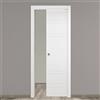 Leroy Merlin Porta interna scorrevole Eris in legno colore bianco, L 70 x H 210 cm, apertura reversibile