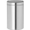 Brabantia Pattumiera Next Recycle BRABANTIA manuale grigio inox 33 L