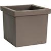 EURO3PLAST Vaso Siepi EURO3PLAST in polietilene tortora H 35 x L 39 cm