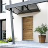 DI.BI. Porta blindata DI.BI. Bilico L 120 x H 210 cm in compensato rovere/bianco, apertura spingere a destra, falso telaio incluso